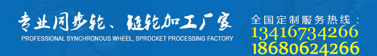 專業(yè)同步輪、鏈輪加工廠家